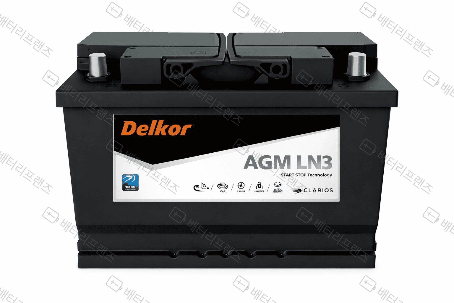 델코 Delkor AGM LN3(Black) 자동차 배터리 차량용 자가교체 교체용
