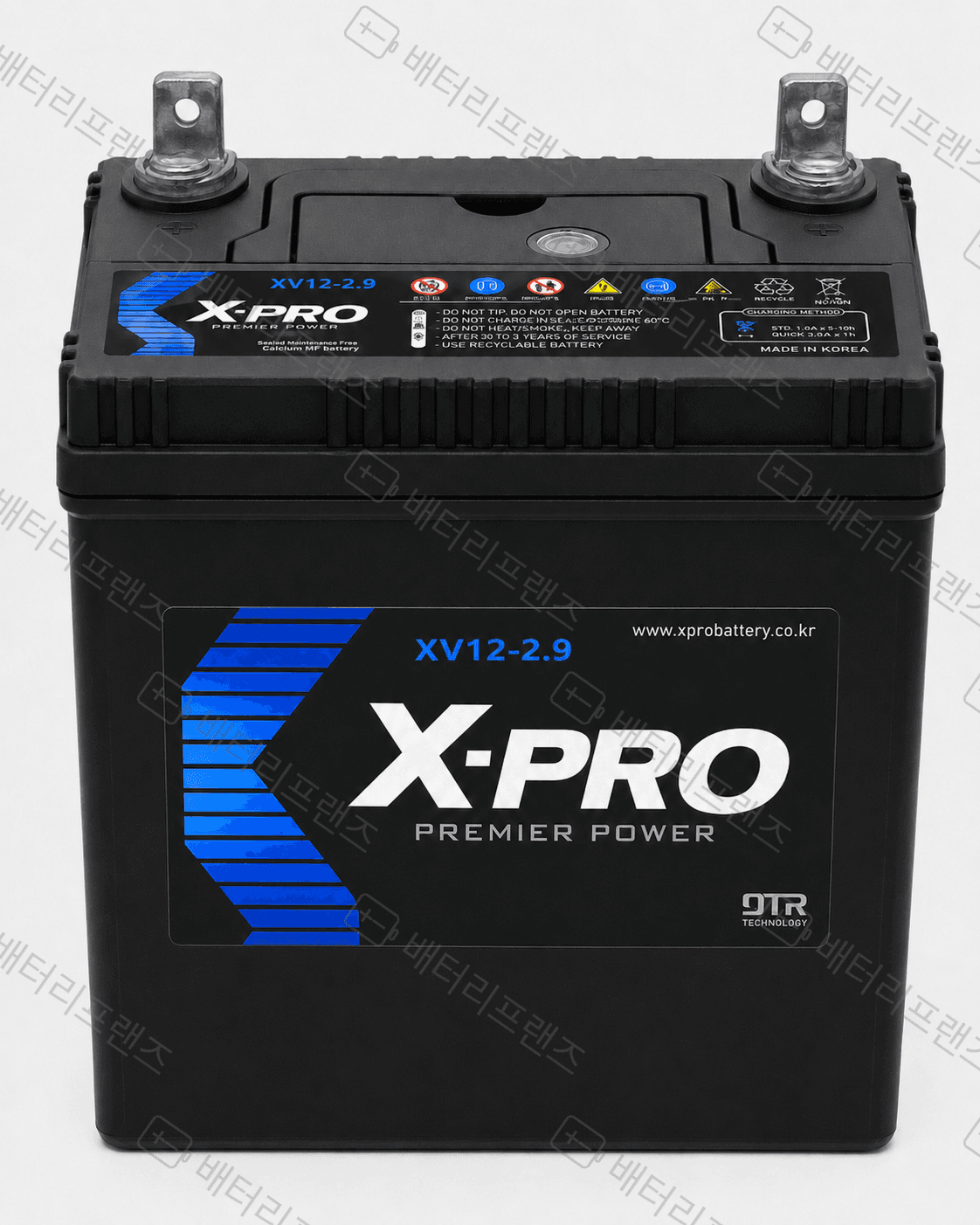 엑스프로 XV12-2.9 12V 2.9Ah 산업용 배터리 UPS 비상전원용