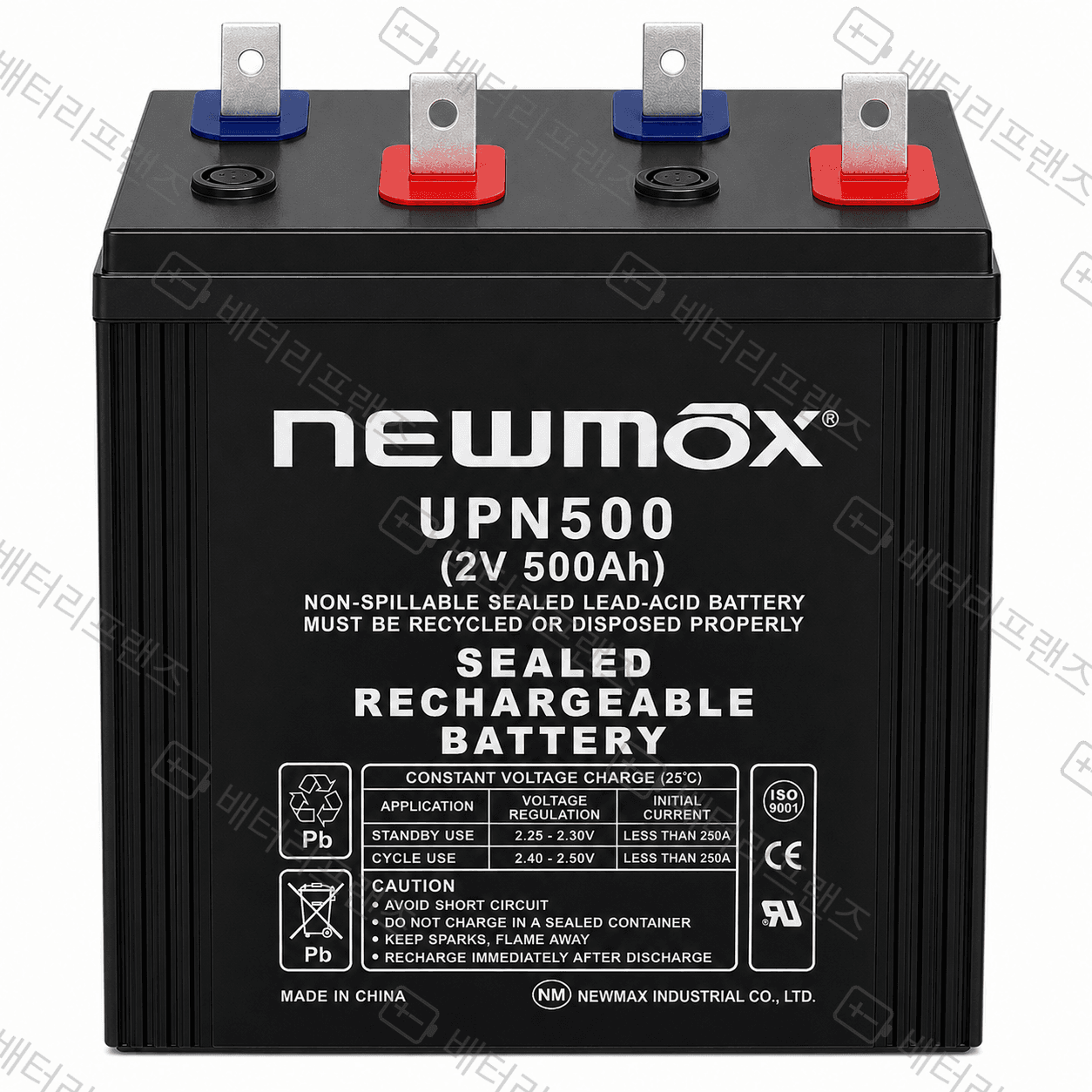 대진전지 뉴맥스 UPN500 2V 500Ah 산업용 배터리 UPS 비상전원용