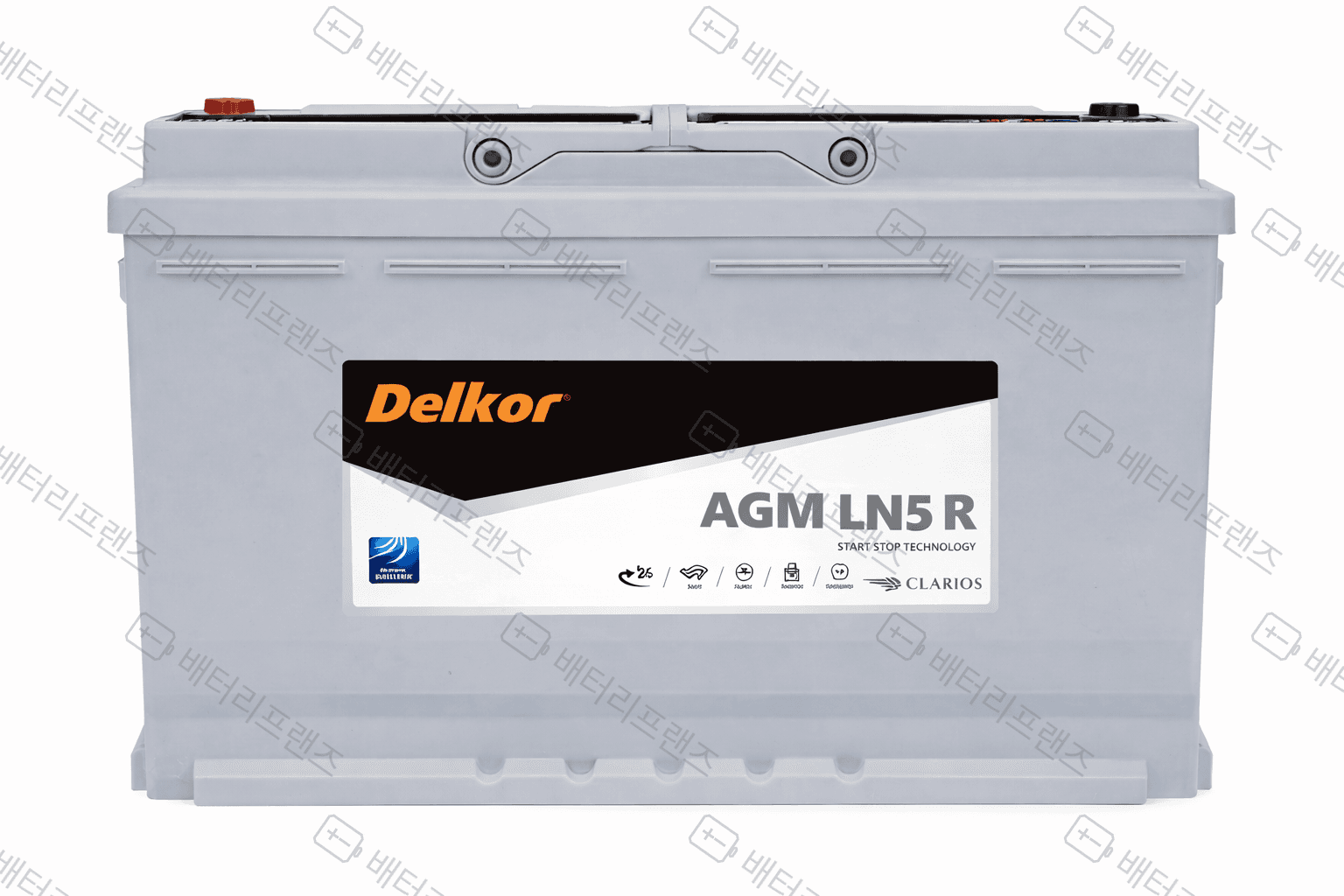 델코 Delkor AGM LN5 R(Silver) 자동차 배터리 차량용 자가교체 교체용