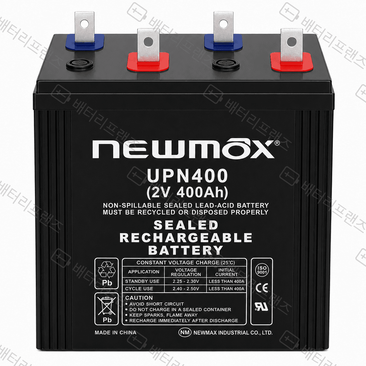대진전지 뉴맥스 UPN400 2V 400Ah 산업용 배터리 UPS 비상전원용
