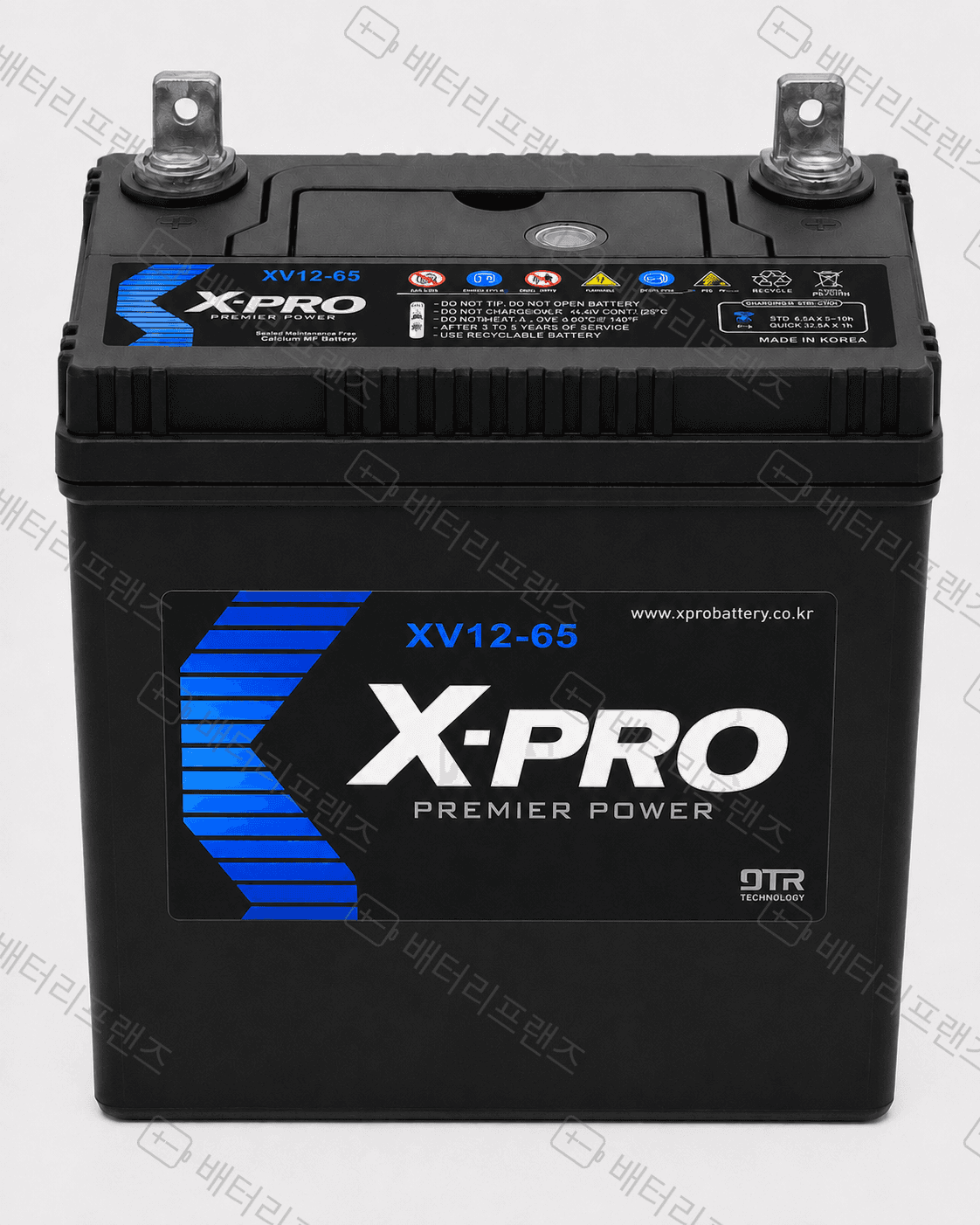 엑스프로 XV12-65 12V 67.6Ah 산업용 배터리 UPS 비상전원용