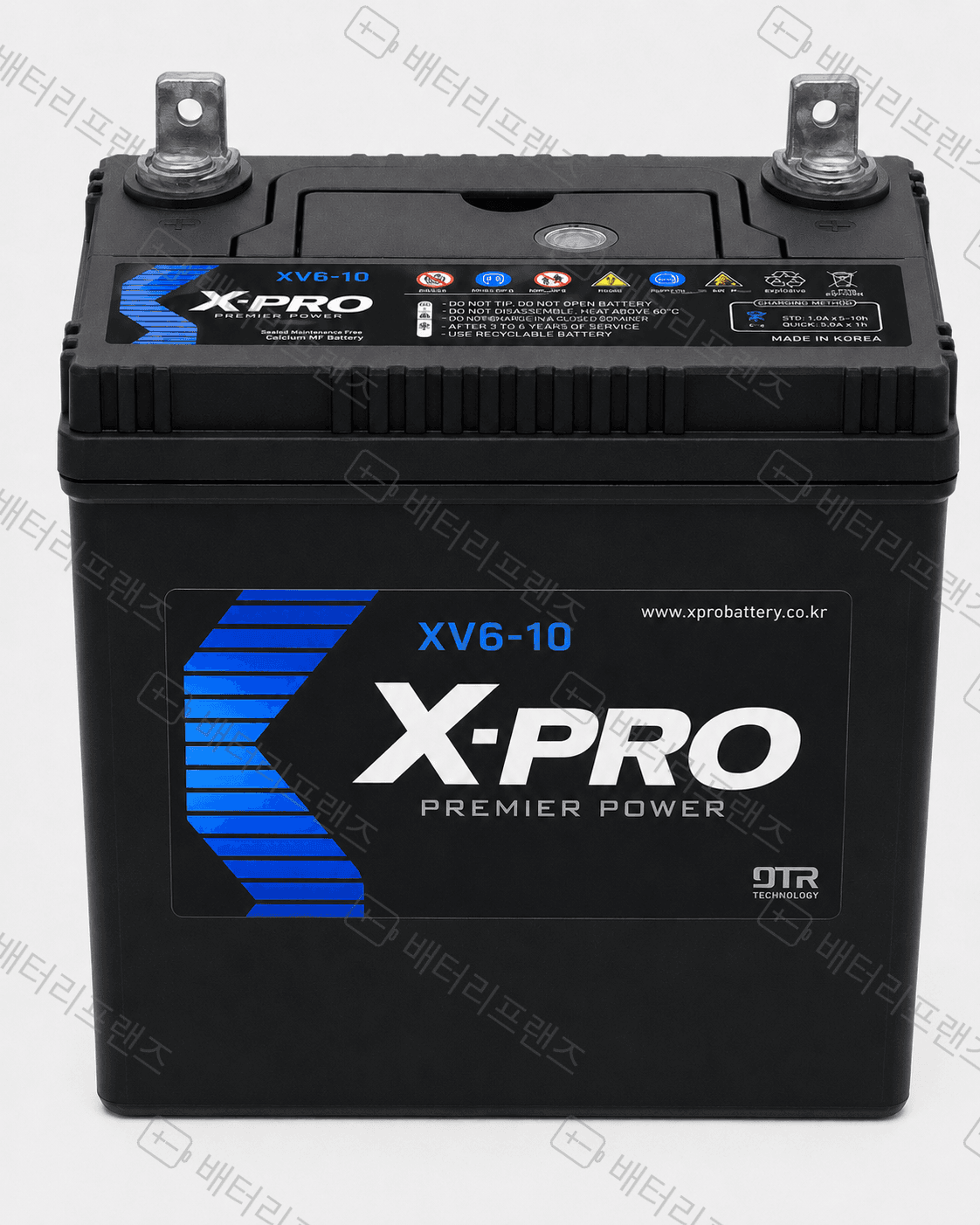 엑스프로 XV6-10 6V 10Ah 산업용 배터리 UPS 비상전원용