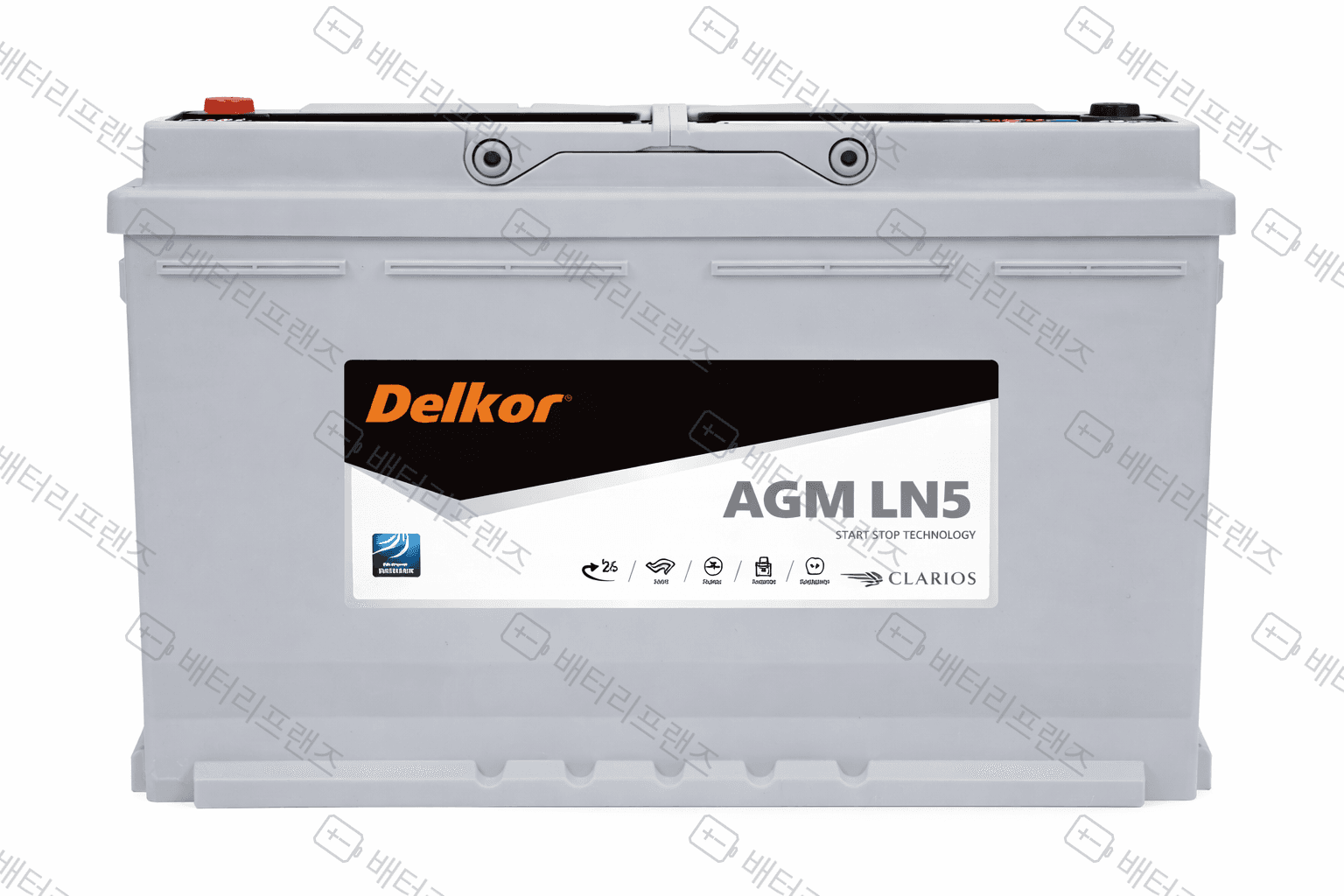 델코 Delkor AGM LN5(Silver) 자동차 배터리 차량용 자가교체 교체용