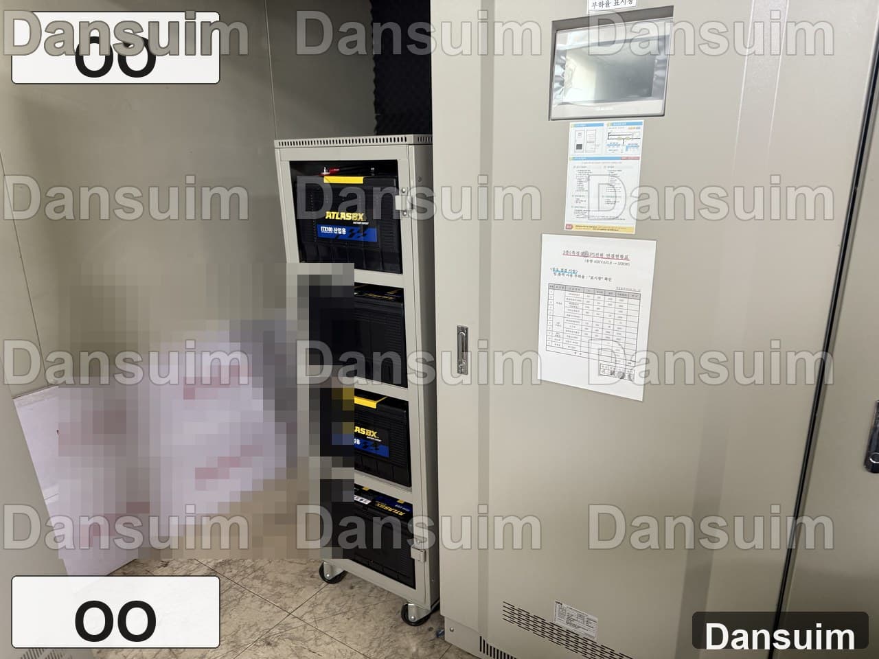 OO 현장 산업용 배터리 교체 사례 73 | UPS 배터리 설치