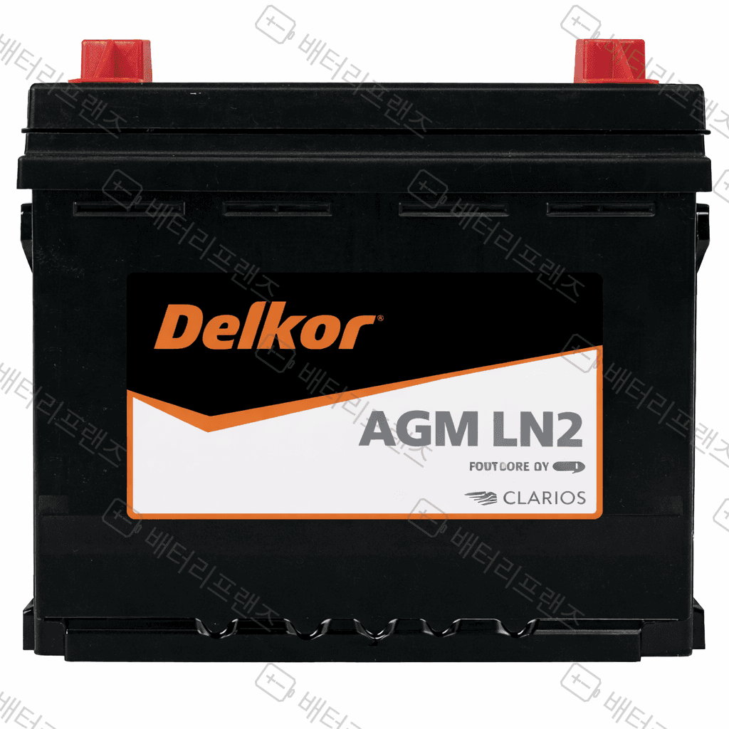 델코 Delkor AGM LN2(Black) 자동차 배터리 차량용 자가교체 교체용
