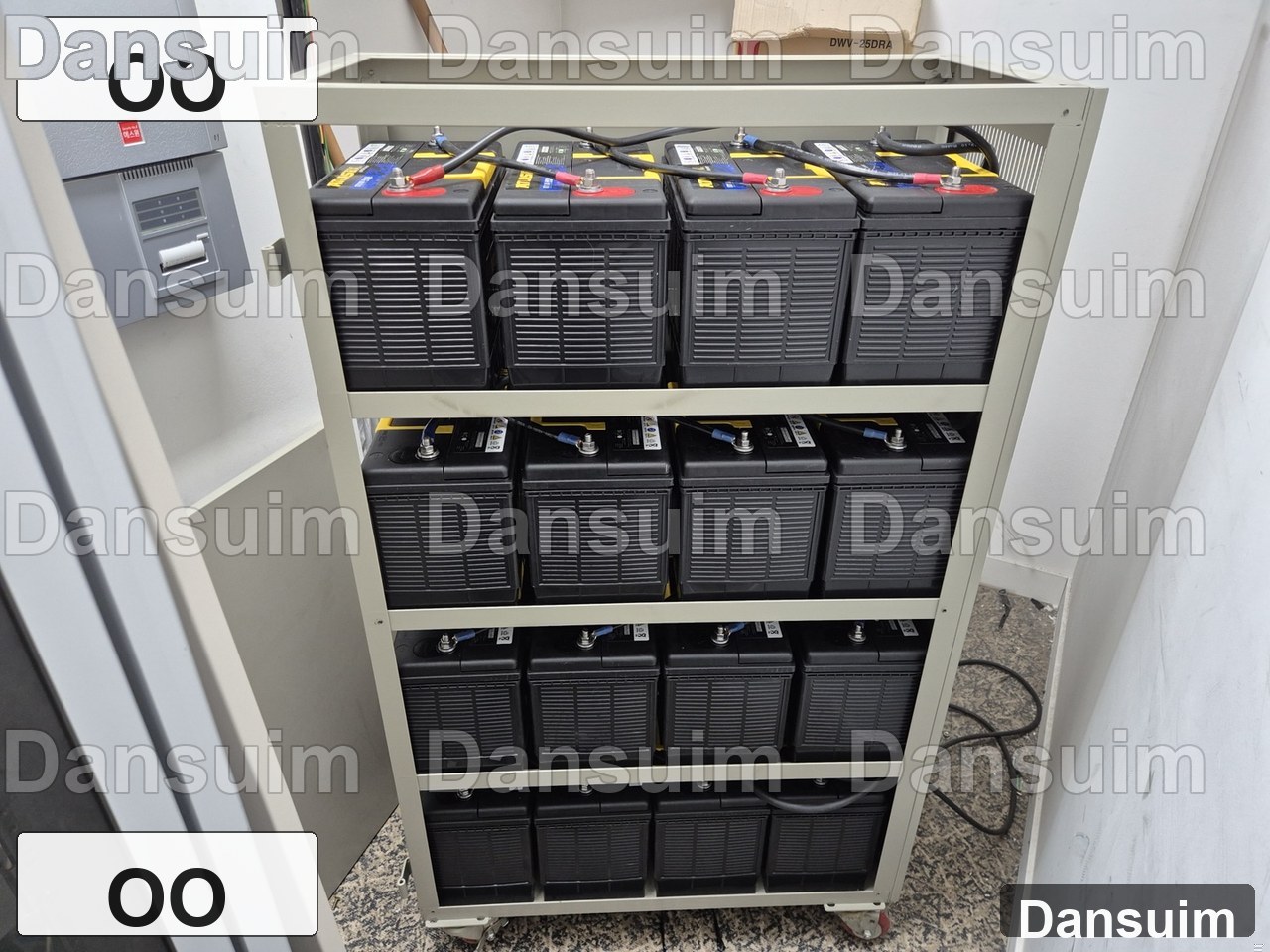 OO 현장 산업용 배터리 교체 사례 22 (ITX100_52EA) | UPS 배터리 설치