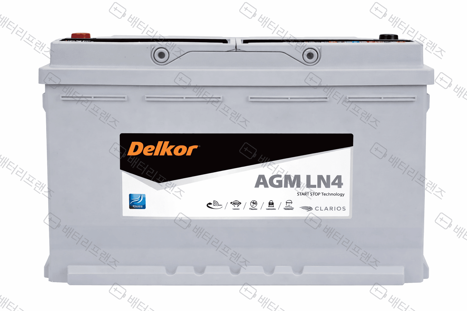 델코 Delkor AGM LN4(Silver) 자동차 배터리 차량용 자가교체 교체용