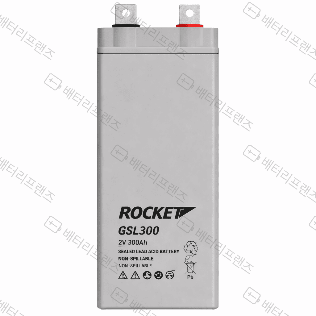 로케트 GSL300 산업용 배터리 UPS 비상전원용