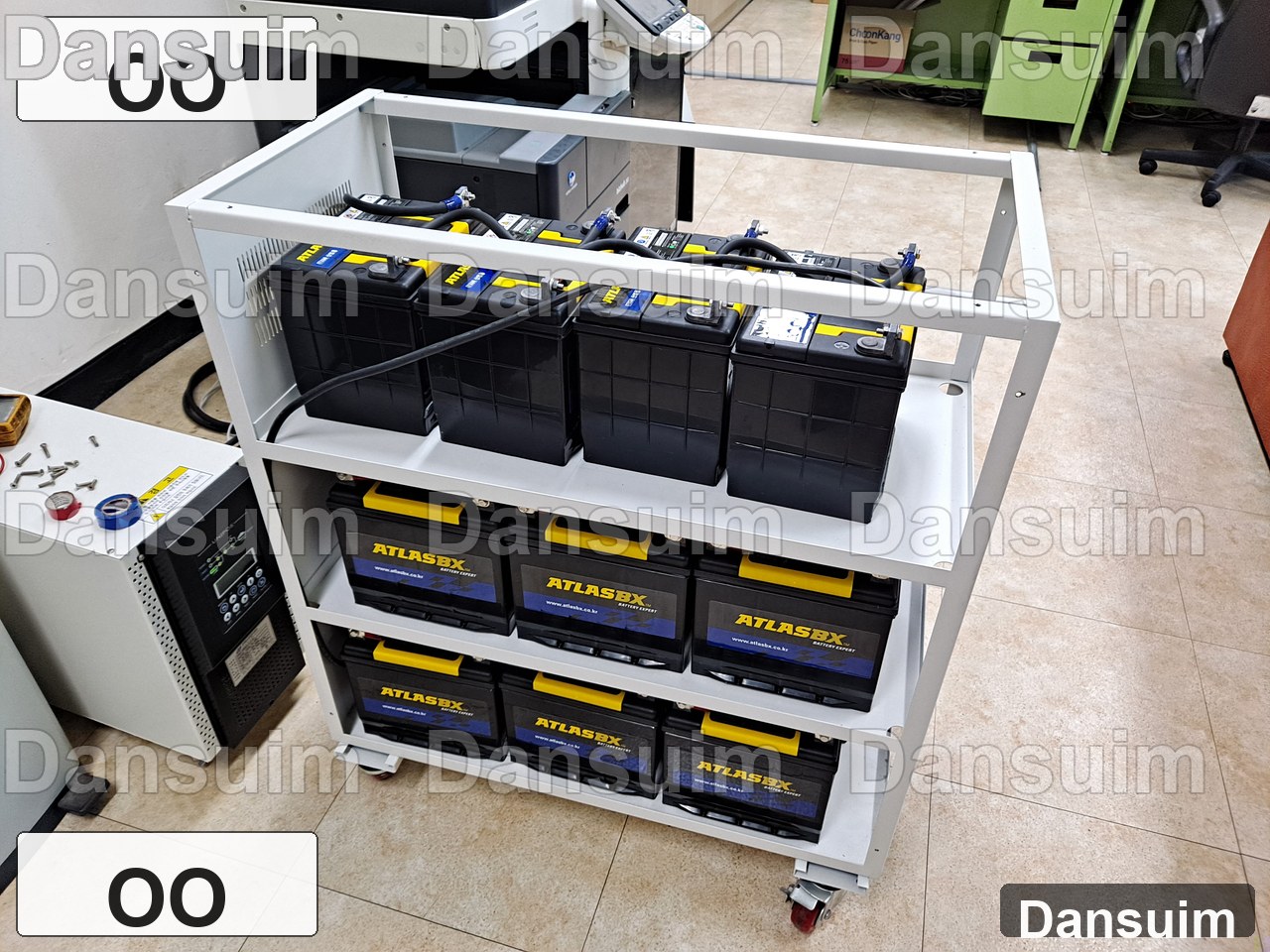 OO 현장 산업용 배터리 교체 사례 05 (ITX60_16EA) | UPS 배터리 설치