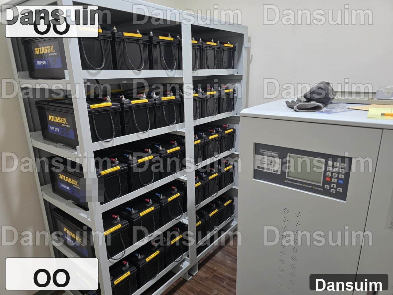 OO 현장 산업용 배터리 교체 사례 24 (ITX150_30EA) | UPS 배터리 설치