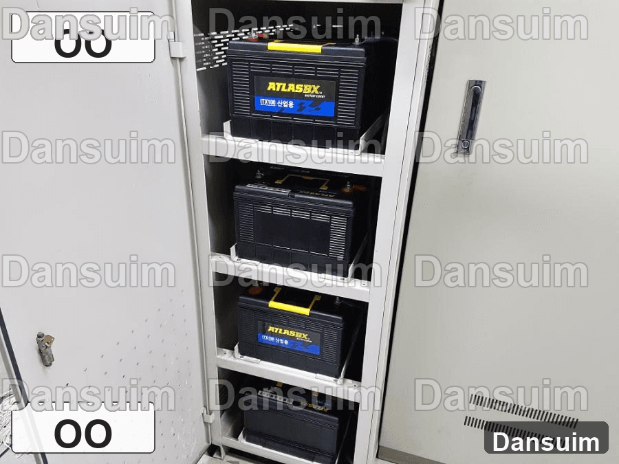 OO 현장 산업용 배터리 교체 사례 19 (ITX100_16EA) | UPS 배터리 설치