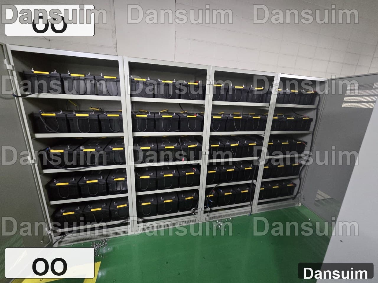 OO 현장 산업용 배터리 교체 사례 25 (ITX200_60EA) | UPS 배터리 설치