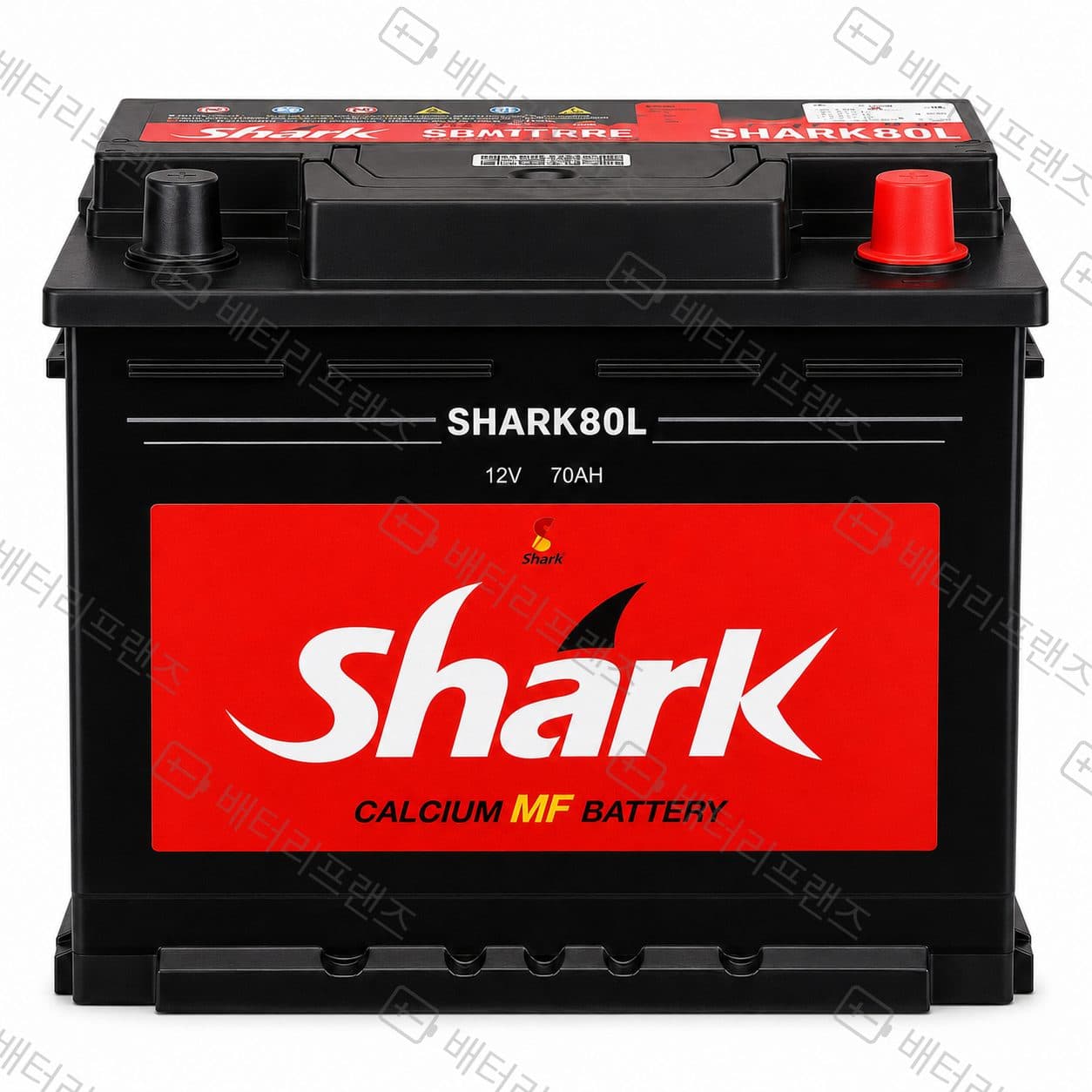 샤크 SHARK80L 자동차 배터리 차량용 자가교체 교체용