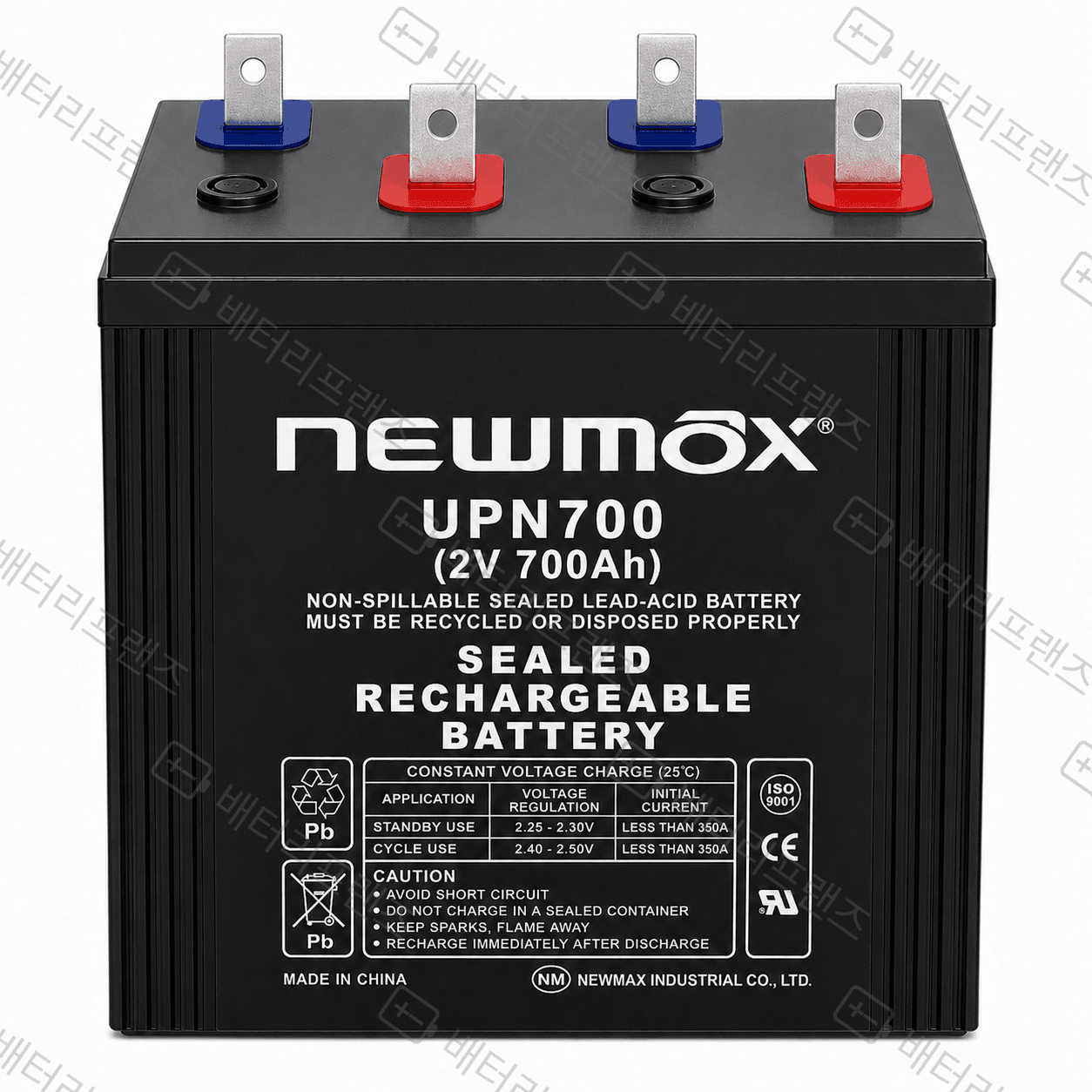 대진전지 뉴맥스 UPN700 2V 700Ah 산업용 배터리 UPS 비상전원용
