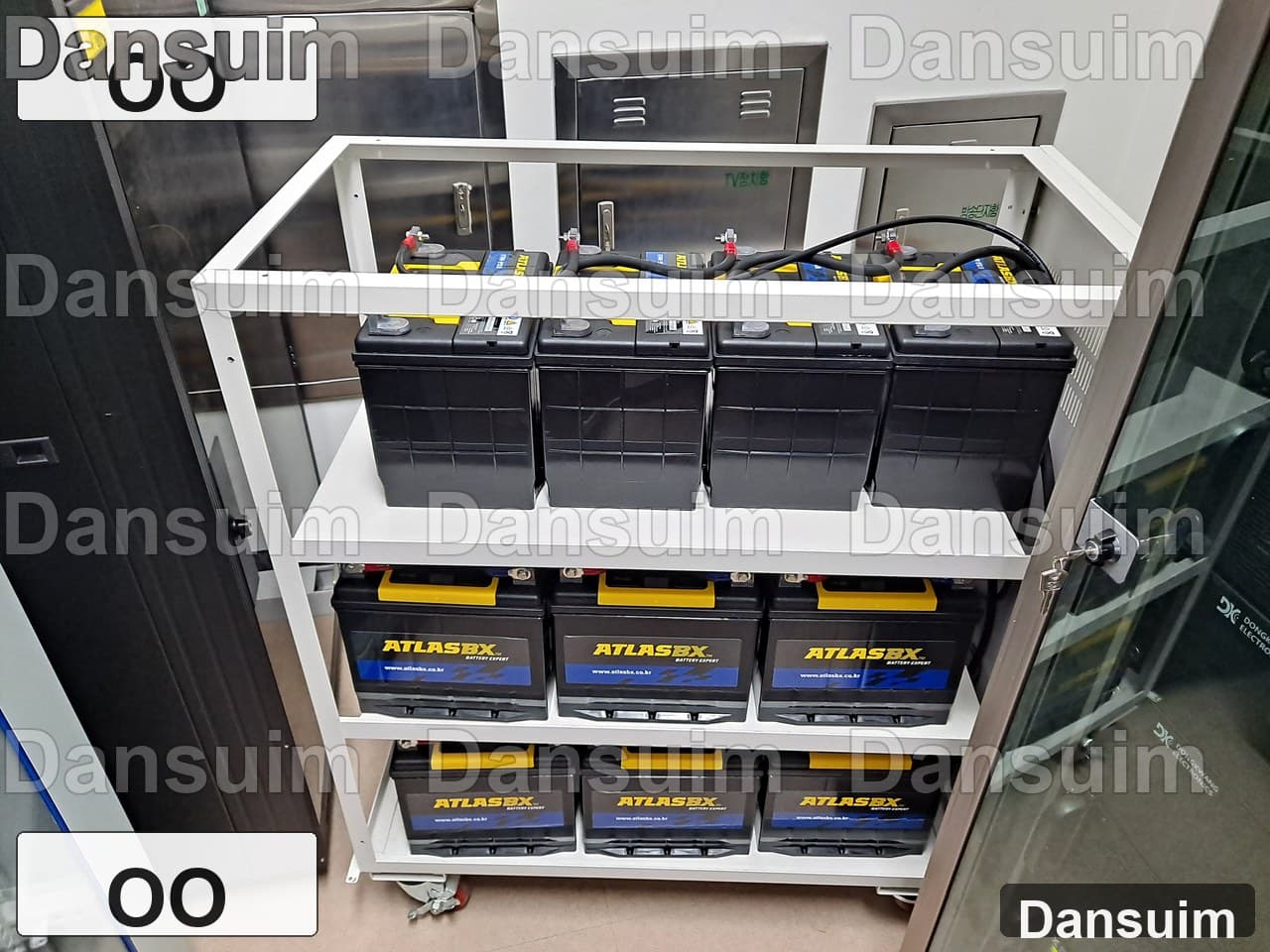 OO 현장 산업용 배터리 교체 사례 08 (ITX60_16EA) | UPS 배터리 설치