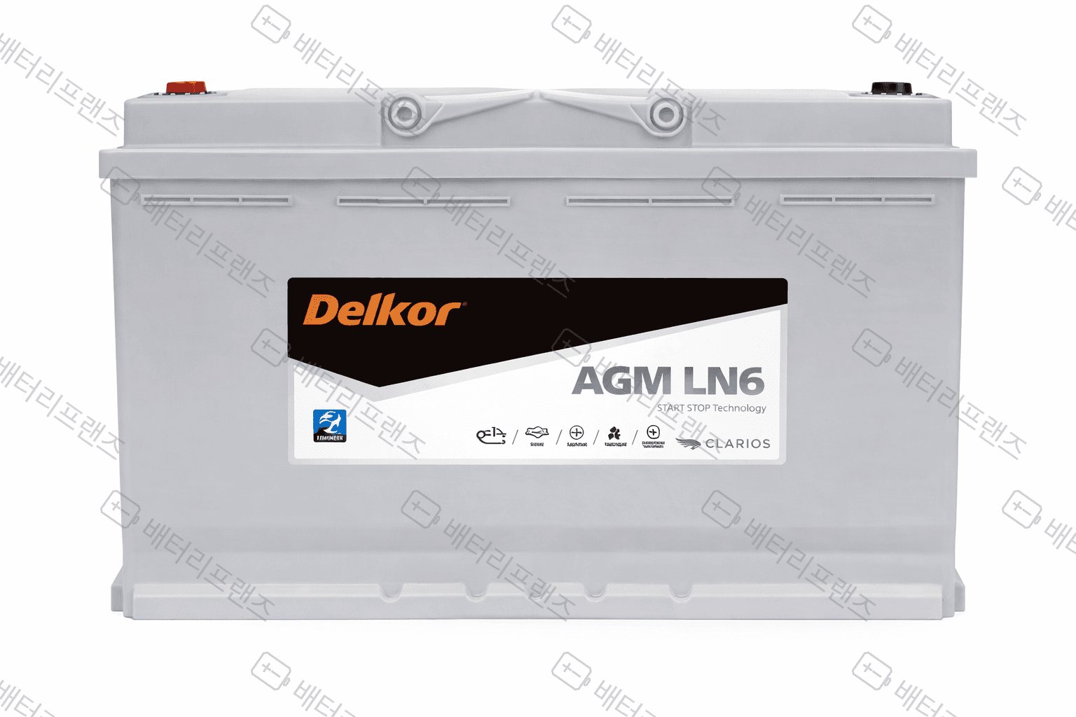 델코 Delkor AGM LN6(Silver) 자동차 배터리 차량용 자가교체 교체용