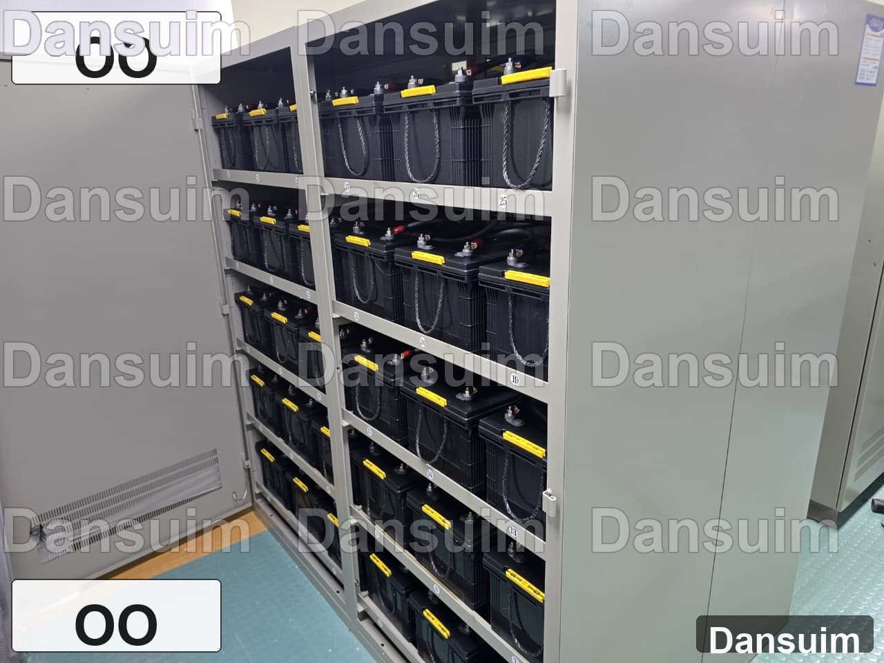 OO 현장 산업용 배터리 교체 사례 29 (ITX200_60EA) | UPS 배터리 설치