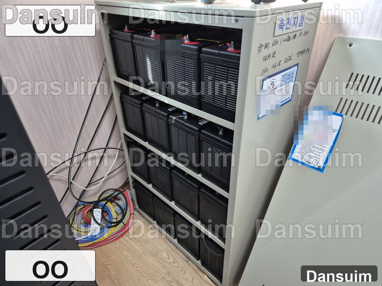 OO 현장 산업용 배터리 교체 사례 20 (ITX100_48EA) | UPS 배터리 설치