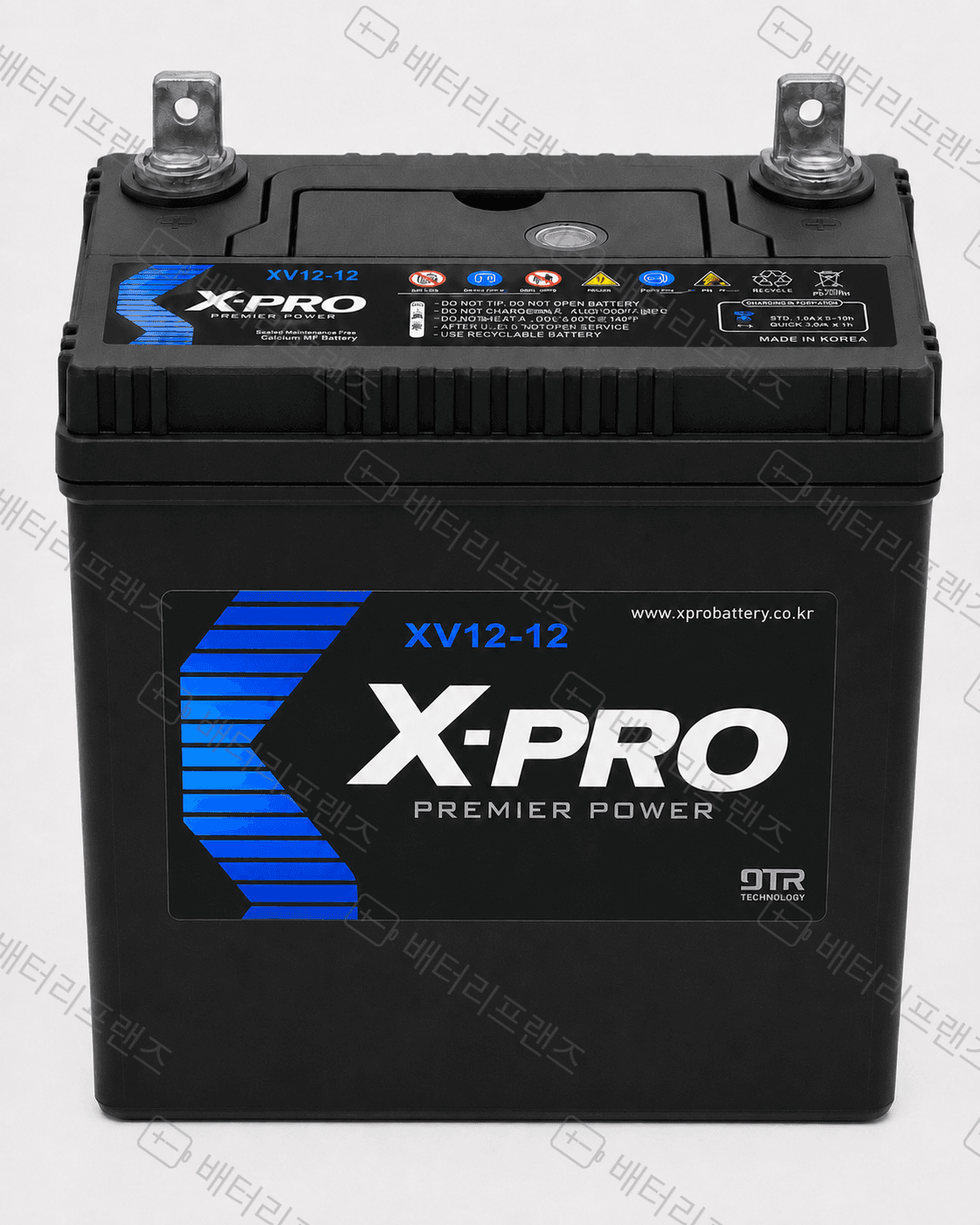 엑스프로 XV12-12 12V 12Ah 산업용 배터리 UPS 비상전원용