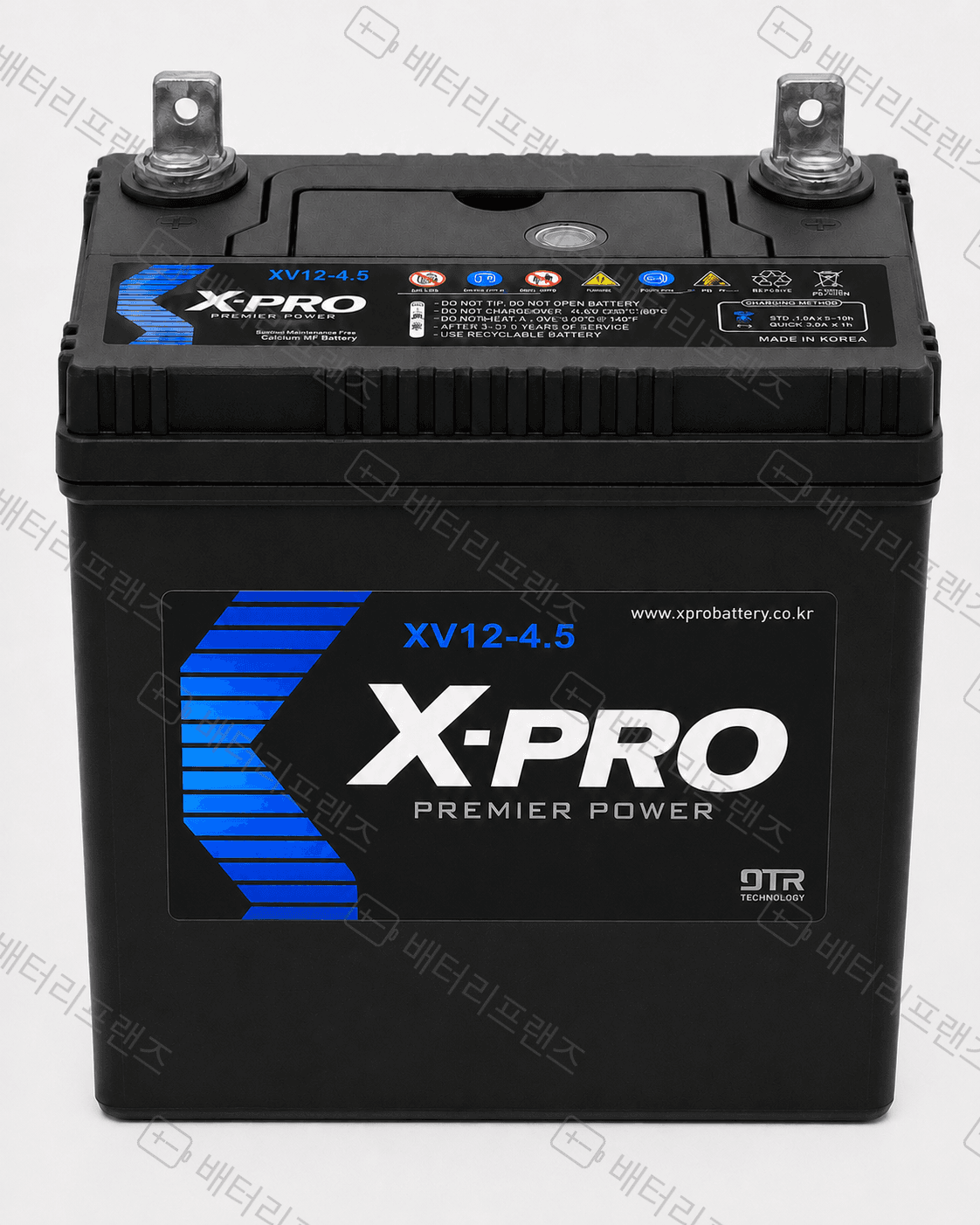 엑스프로 XV12-4.5 12V 4.5Ah 산업용 배터리 UPS 비상전원용