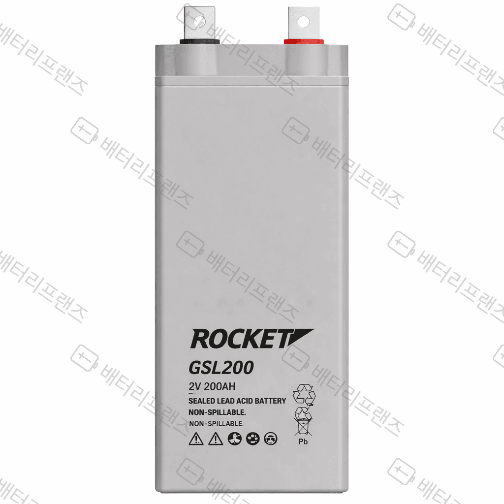 로케트 GSL200 산업용 배터리 UPS 비상전원용