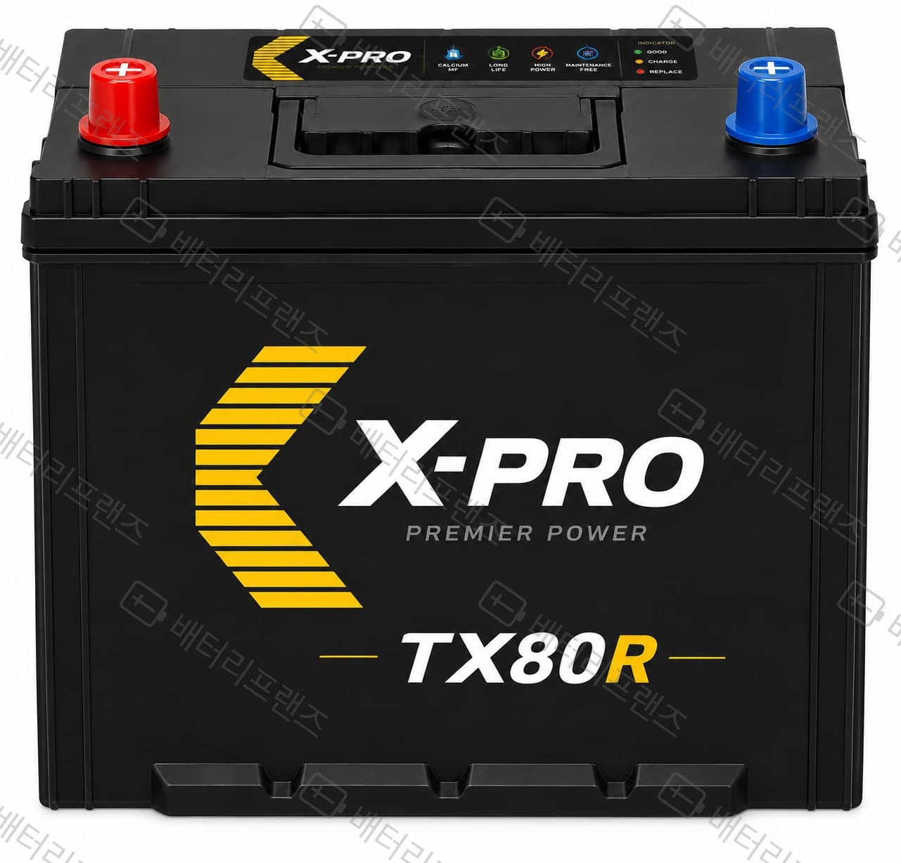 엑스프로 TX80R 자동차 배터리 차량용 자가교체 교체용