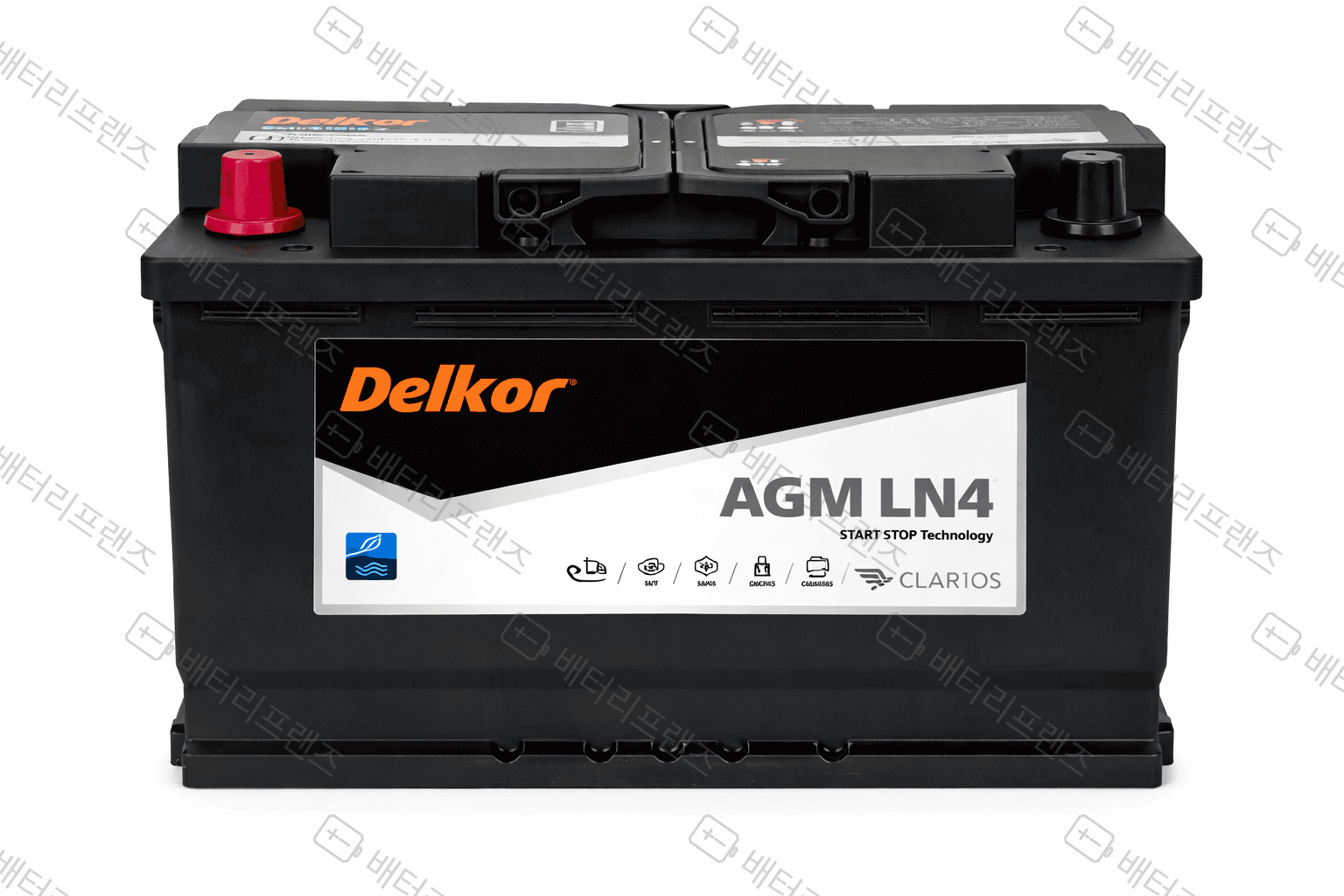 델코 Delkor AGM LN4(Black) 자동차 배터리 차량용 자가교체 교체용
