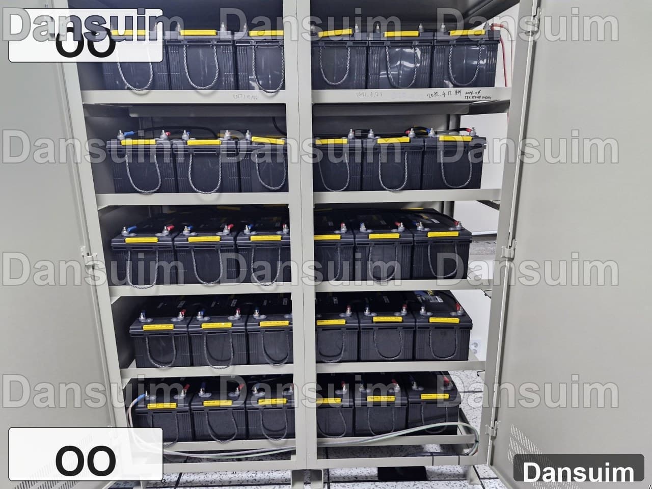OO 현장 산업용 배터리 교체 사례 31 (ITX150_60EA,ITX60_16EA) | UPS 배터리 설치