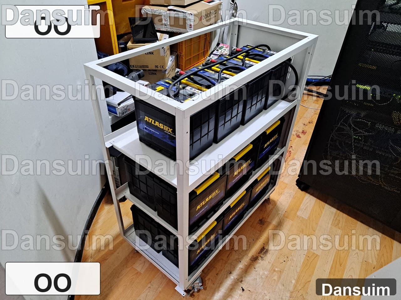 OO 현장 산업용 배터리 교체 사례 02 (ITX60_16EA) | UPS 배터리 설치