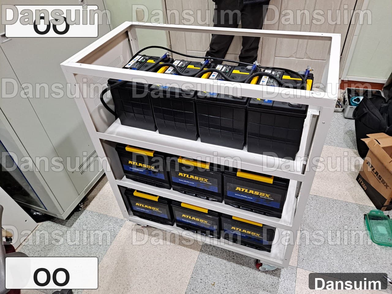 OO 현장 산업용 배터리 교체 사례 03 (ITX60_16EA) | UPS 배터리 설치