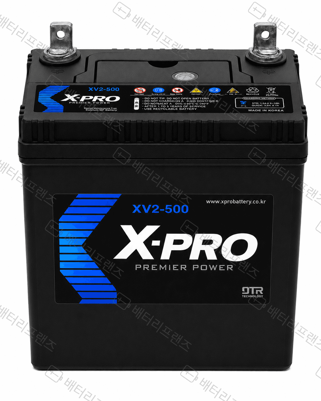 엑스프로 XV2-500 2V 500Ah 산업용 배터리 UPS 비상전원용