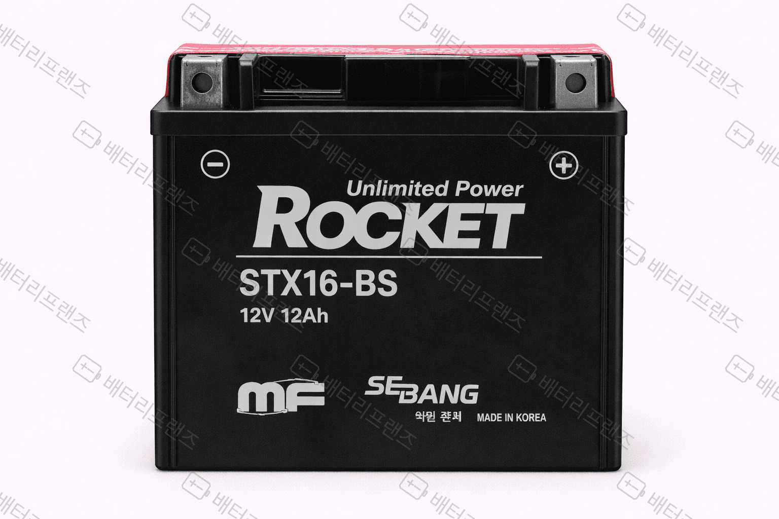 로케트 STX16-BS 오토바이 배터리 바이크 교체용