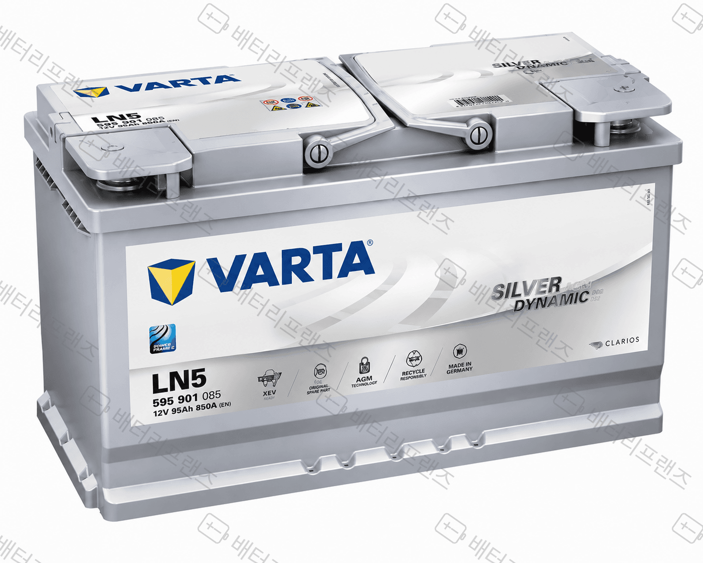 바르타 VARTA SILVER LN5(AGM95) 자동차 배터리 차량용 자가교체 교체용