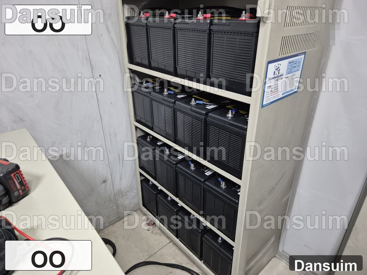 OO 현장 산업용 배터리 교체 사례 12 (ITX100_48EA) | UPS 배터리 설치