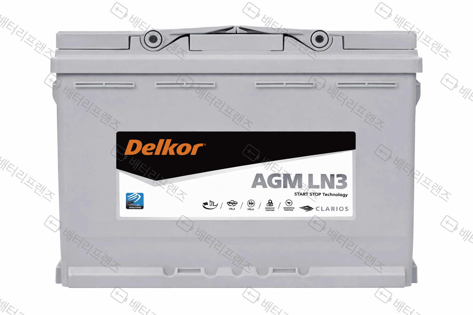 델코 Delkor AGM LN3(Silver) 자동차 배터리 차량용 자가교체 교체용