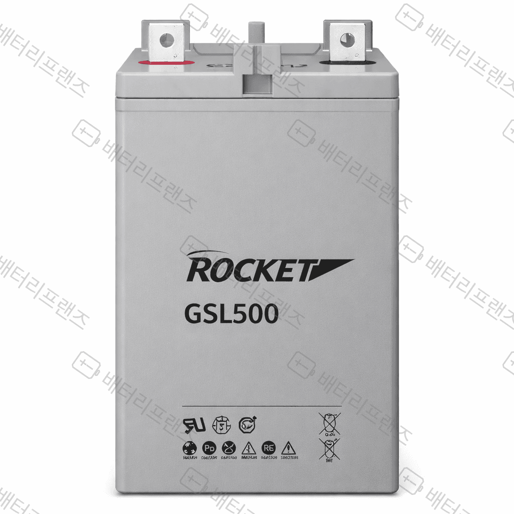 로케트 GSL500 산업용 배터리 UPS 비상전원용