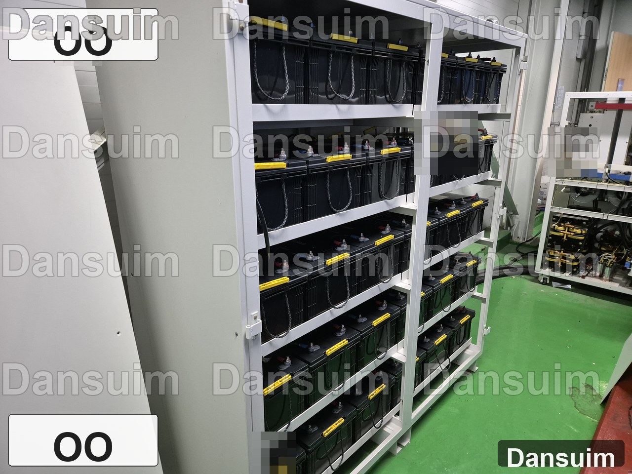 OO 현장 산업용 배터리 교체 사례 5 (ITX250_30EA_교체) | UPS 배터리 설치