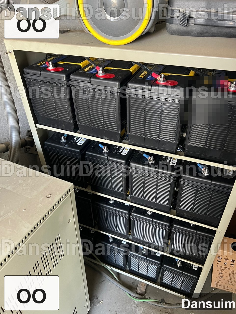 OO 현장 산업용 배터리 교체 사례 3 (ITX100_48EA,ITX200_40EA_교체) | UPS 배터리 설치