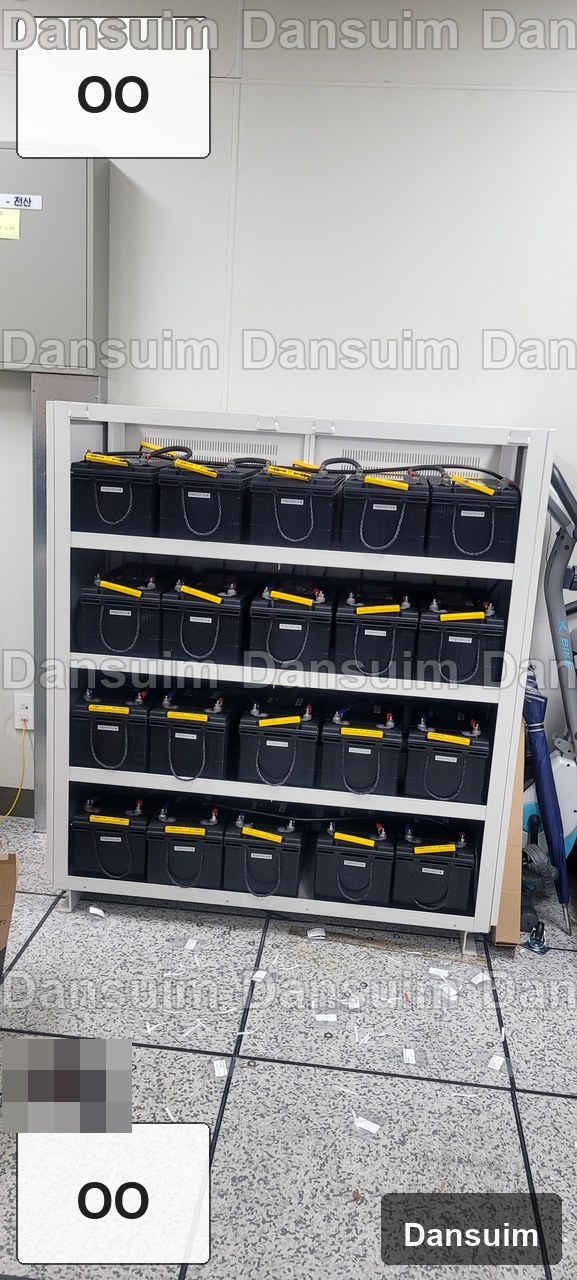 OO 현장 산업용 배터리 교체 사례 11 (ITX150_20EA) | UPS 배터리 설치