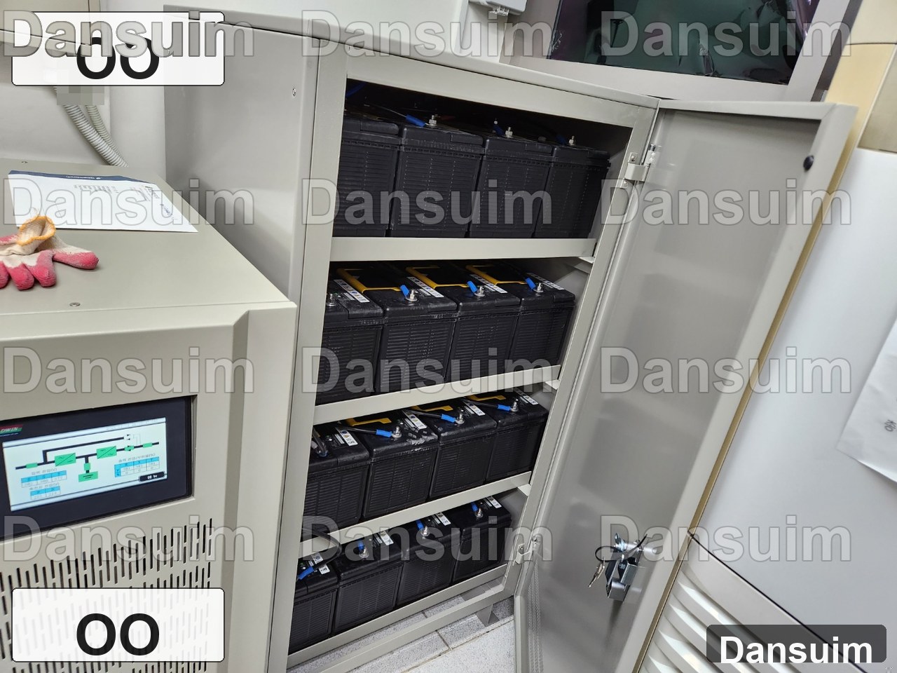 OO 현장 산업용 배터리 교체 사례 5 (ITX200_20EA,ITX100_32EA_교체) | UPS 배터리 설치