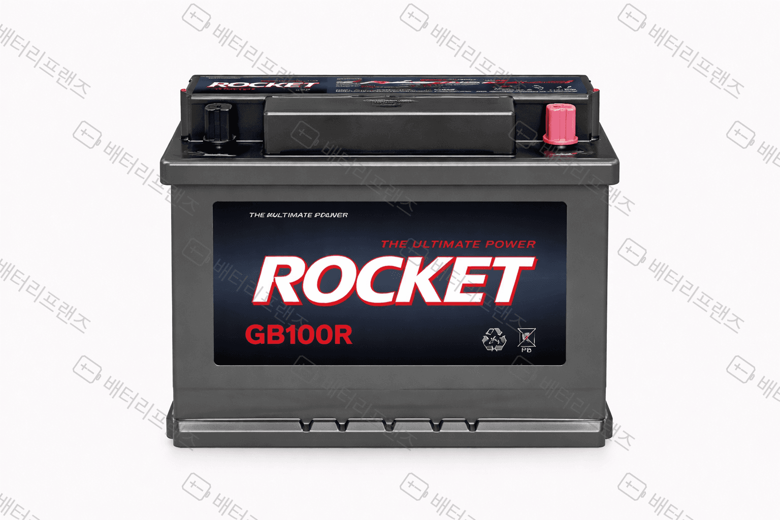 로케트 GB 100R 자동차 배터리 차량용 자가교체 교체용