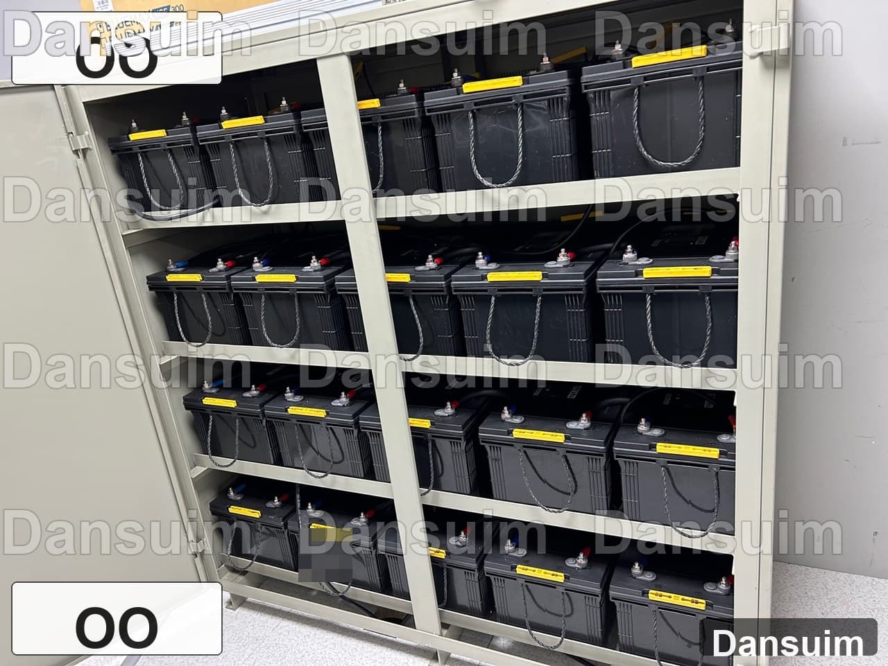 OO 현장 산업용 배터리 교체 사례 41 (ITX250_20EA) | UPS 배터리 설치