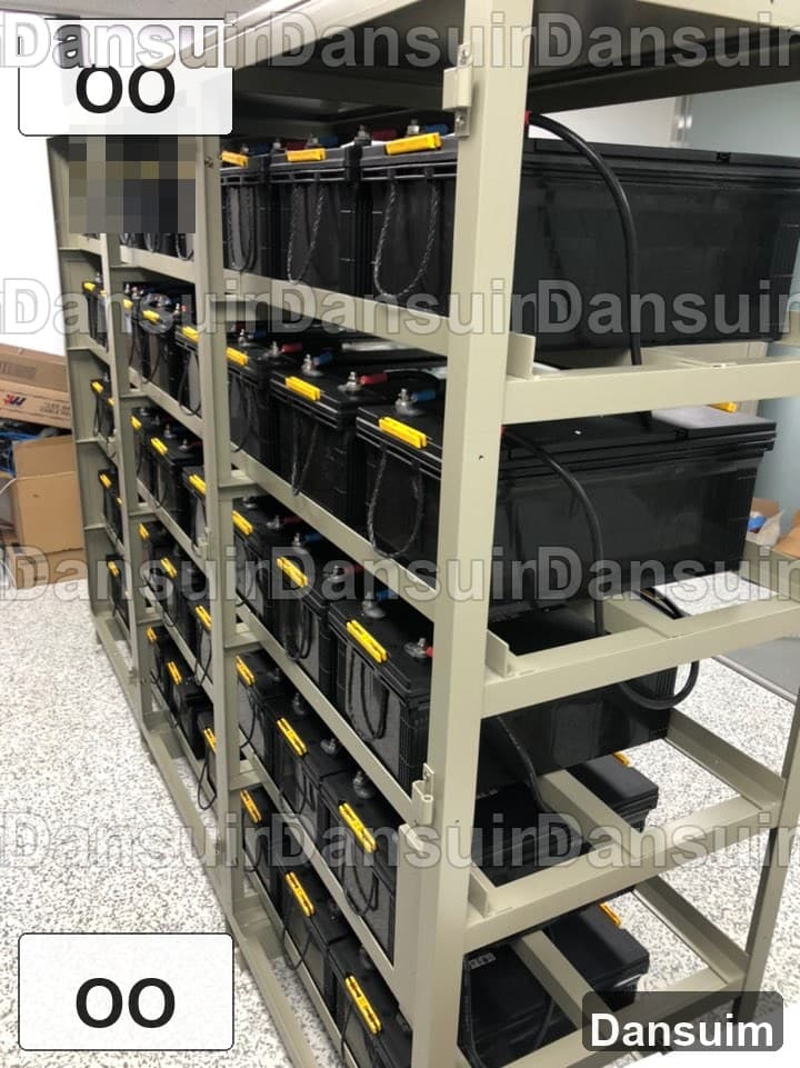 OO 현장 산업용 배터리 교체 사례 5 (ITX200_40EA_교체) | UPS 배터리 설치