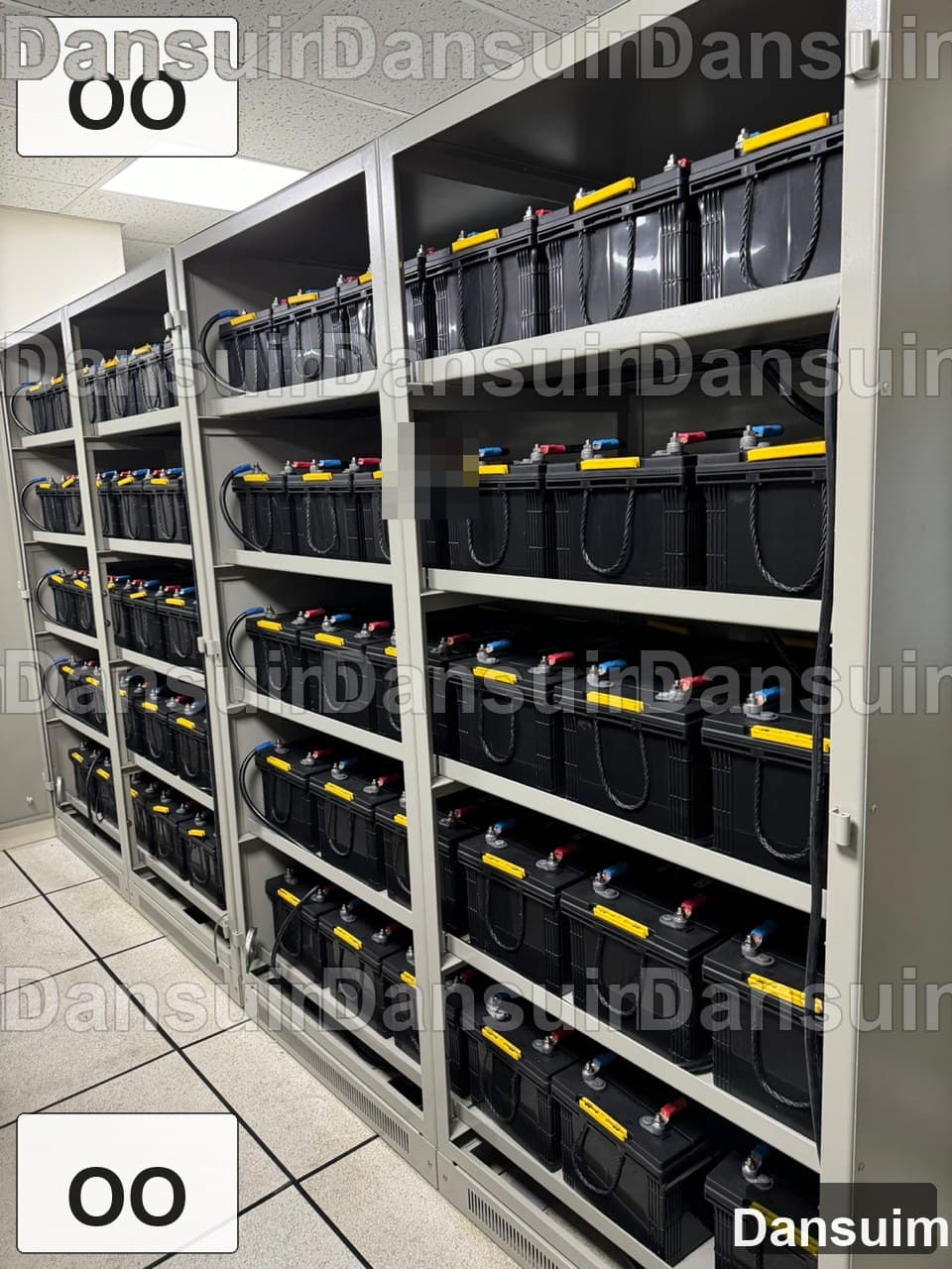 OO 현장 산업용 배터리 교체 사례 13 (ITX250_90EA_교체) | UPS 배터리 설치
