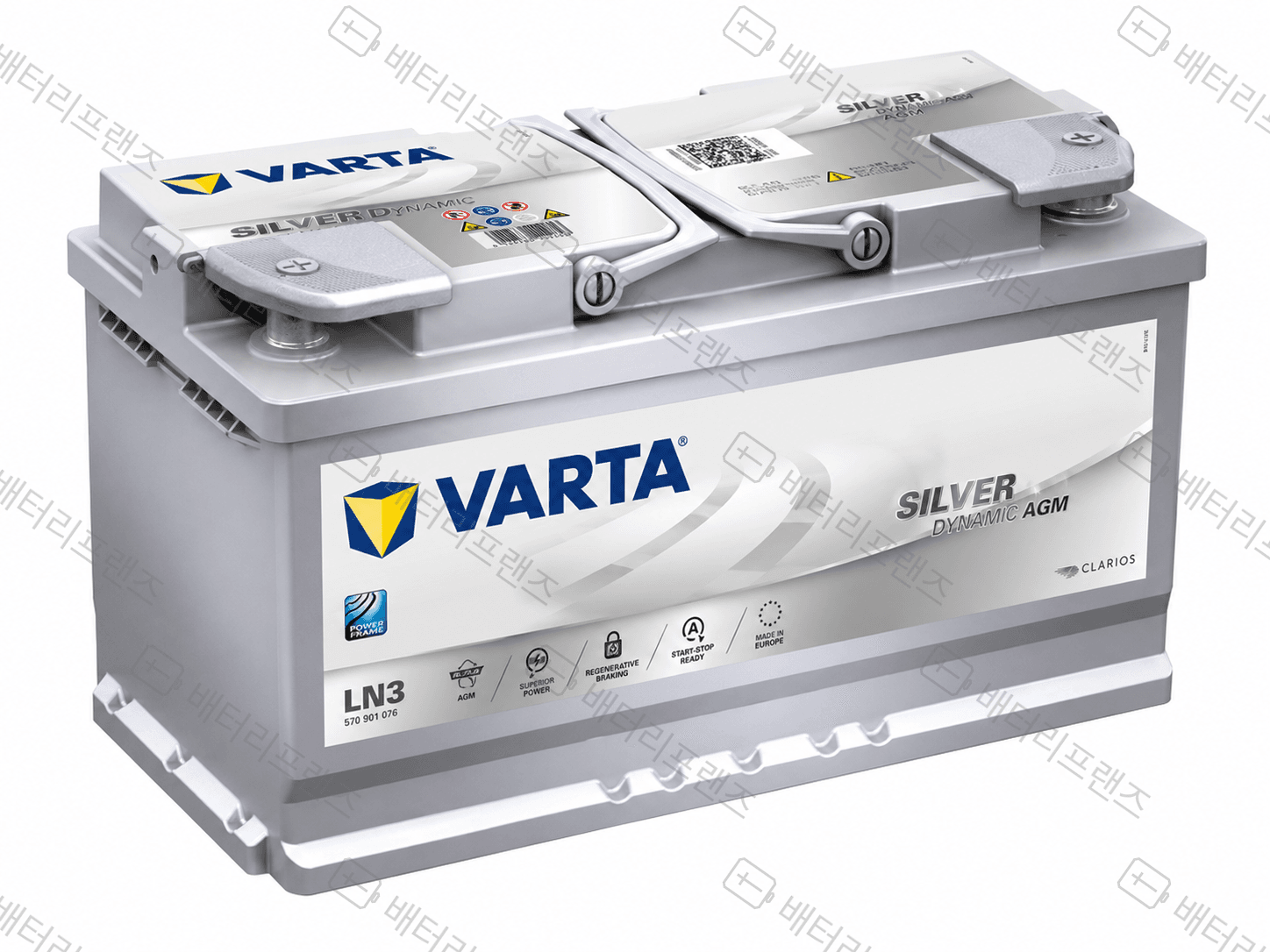 바르타 VARTA SILVER LN3(AGM70) 자동차 배터리 차량용 자가교체 교체용