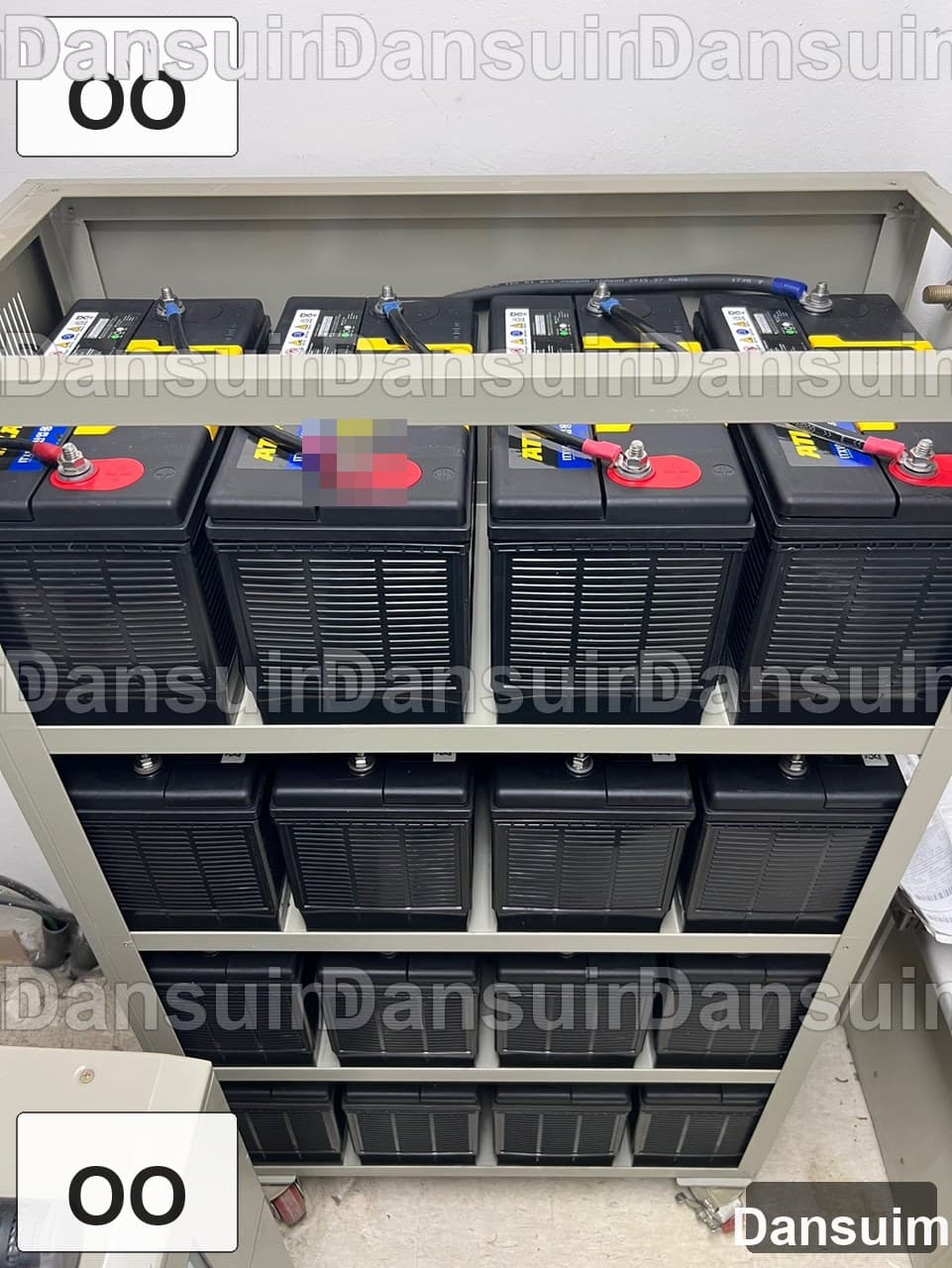 OO 현장 산업용 배터리 교체 사례 2 (ITX100_64EA,ITX120_20EA_교체) | UPS 배터리 설치