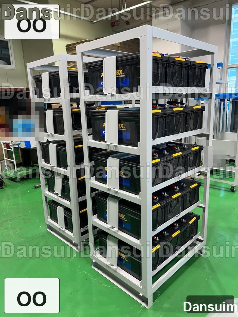 OO 현장 산업용 배터리 교체 사례 1 (ITX250_30EA_교체) | UPS 배터리 설치