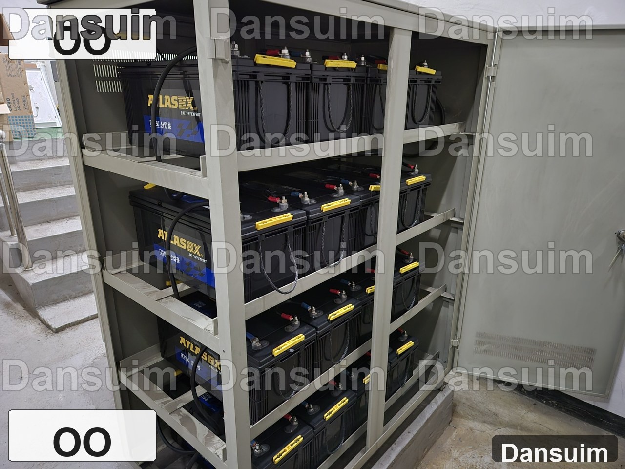 OO 현장 산업용 배터리 교체 사례 11 (ITX150_36EA_교체) | UPS 배터리 설치
