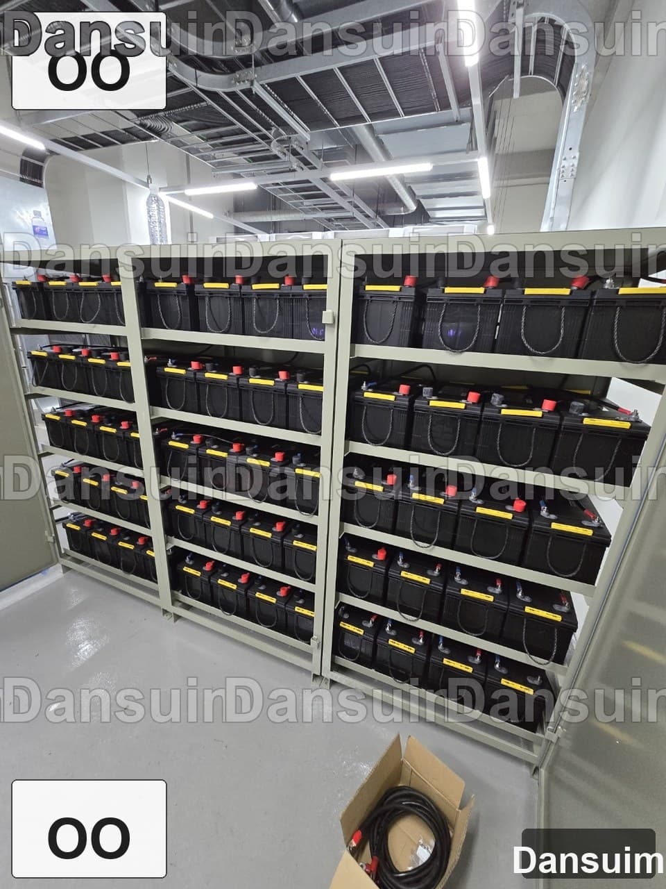 OO 현장 산업용 배터리 교체 사례 10 (ITX150_60EA_교체) | UPS 배터리 설치